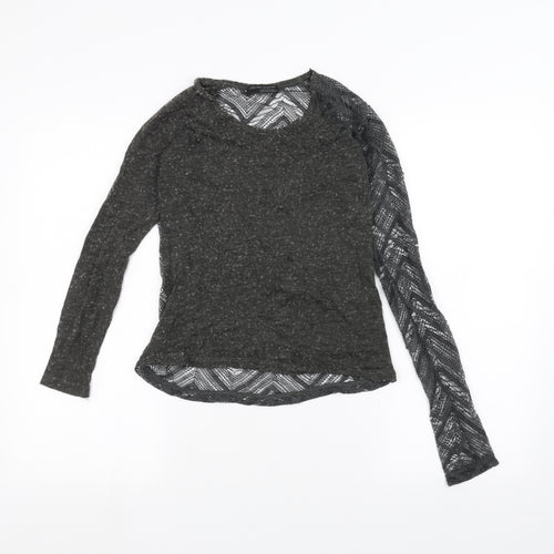 Zara Womens Black   Basic T-Shirt Size S