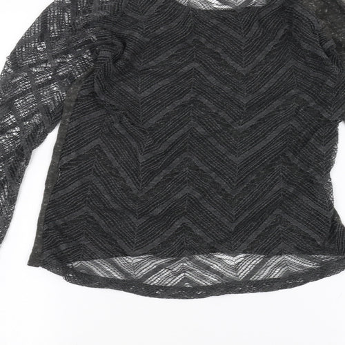 Zara Womens Black   Basic T-Shirt Size S
