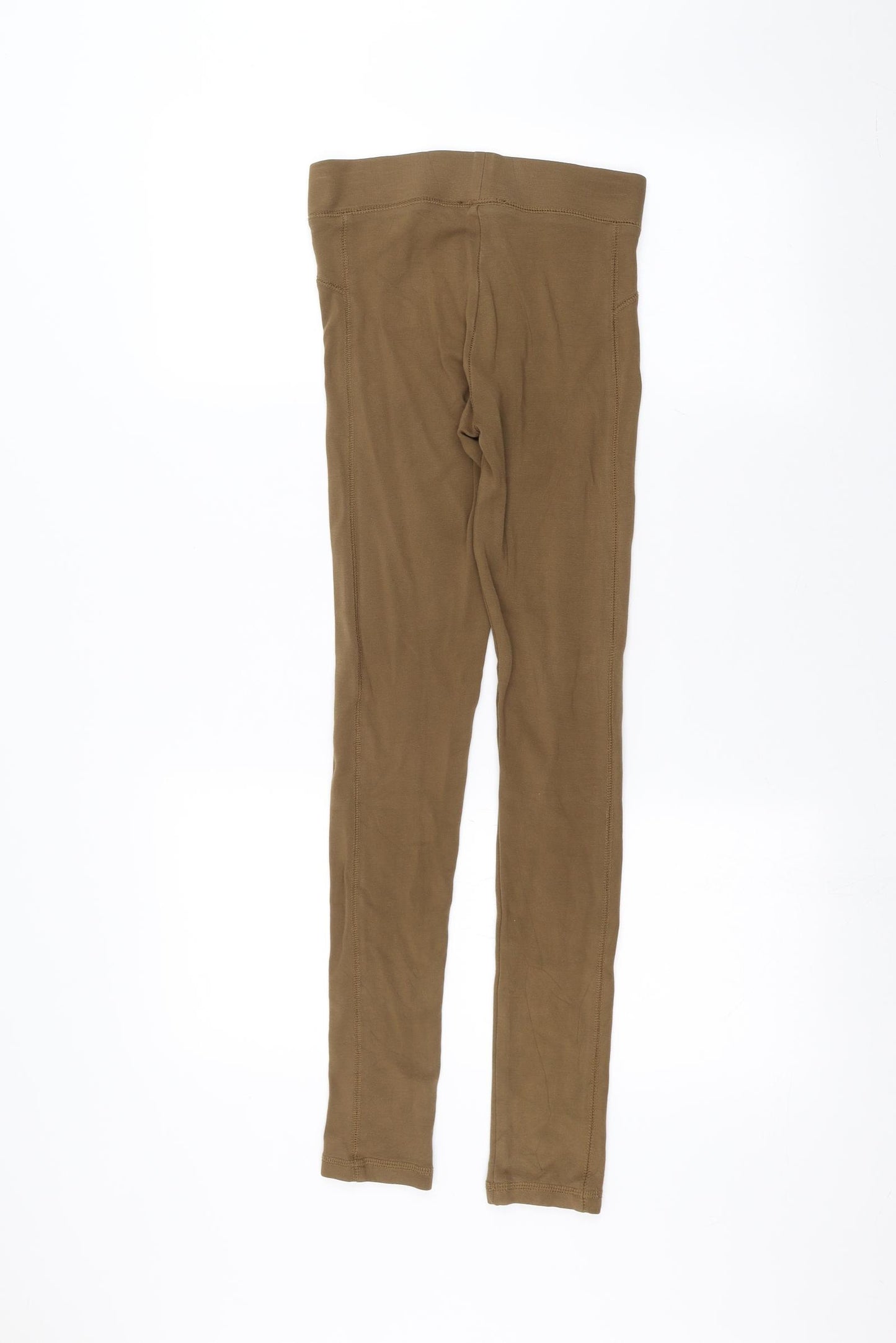Topshop Womens Brown   Jogger Leggings Size 6 L25 in