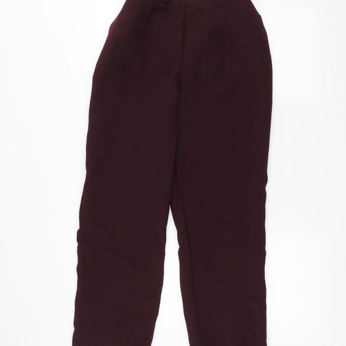 Preworn Womens Red   Trousers  Size 14 L27 in