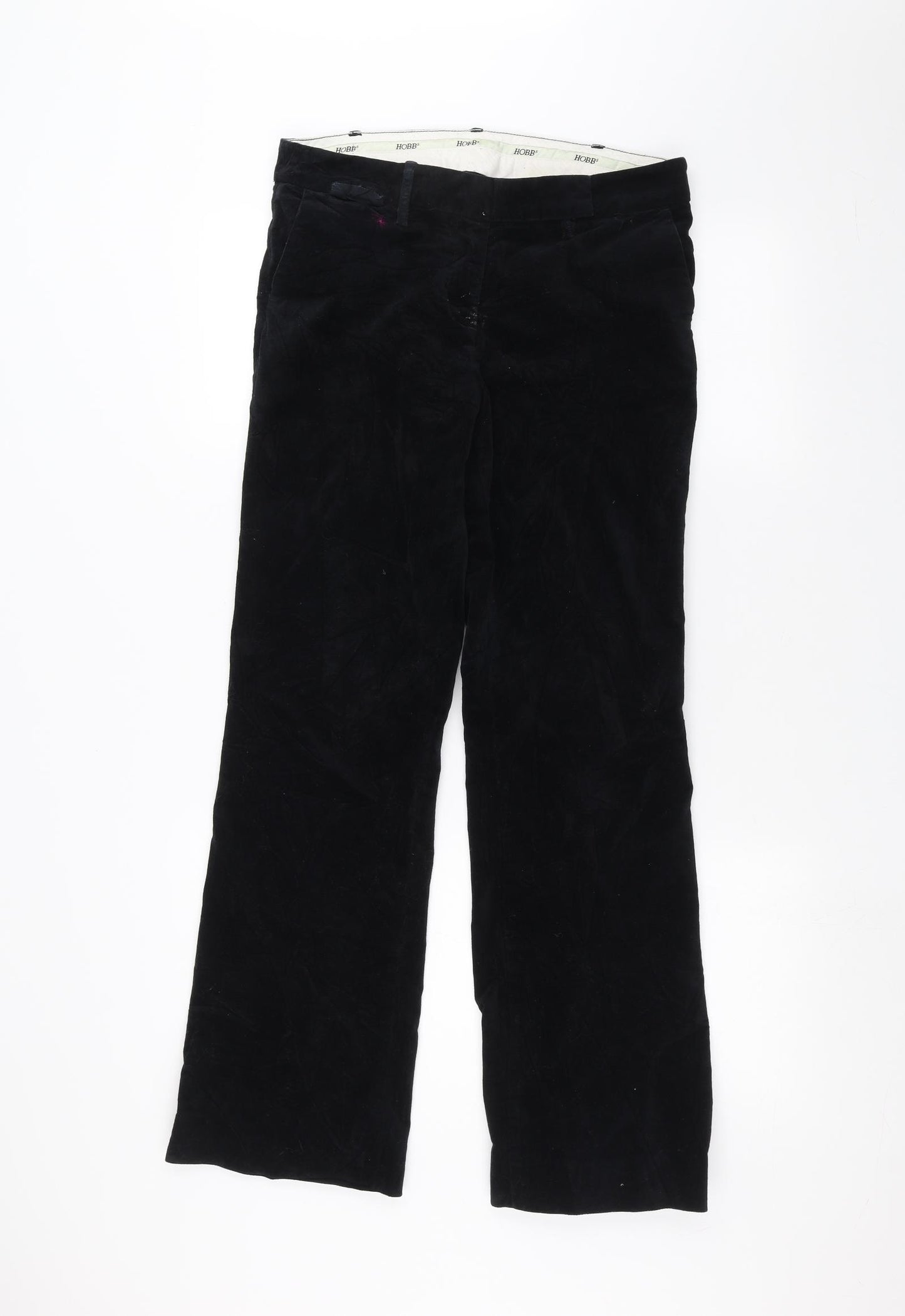 Hobbs Womens Black   Trousers  Size 10 L27 in