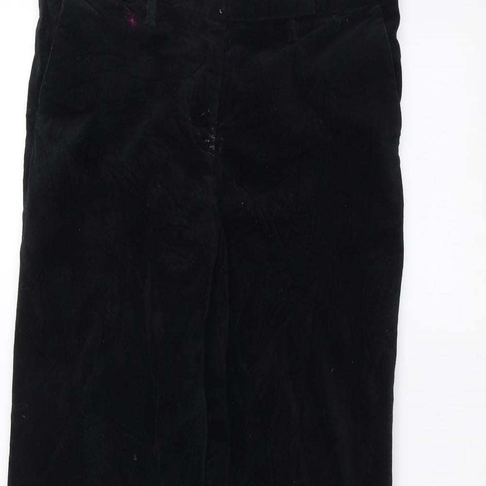 Hobbs Womens Black   Trousers  Size 10 L27 in