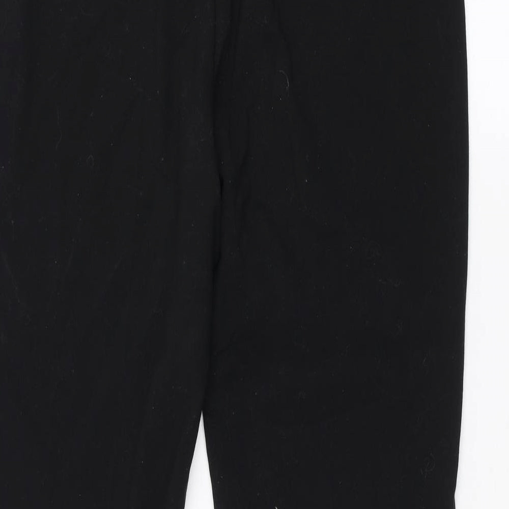 Marks and Spencer Womens Black   Trousers  Size 16 L28 in