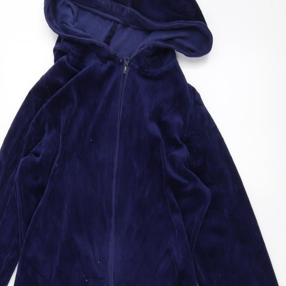 Marks and Spencer Womens Blue   Full Zip Jumper Size 12