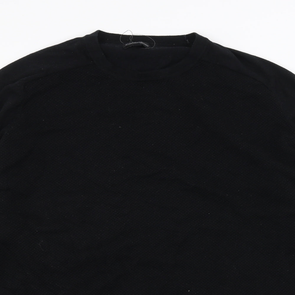 NEXT Mens Black   Pullover Jumper Size XL