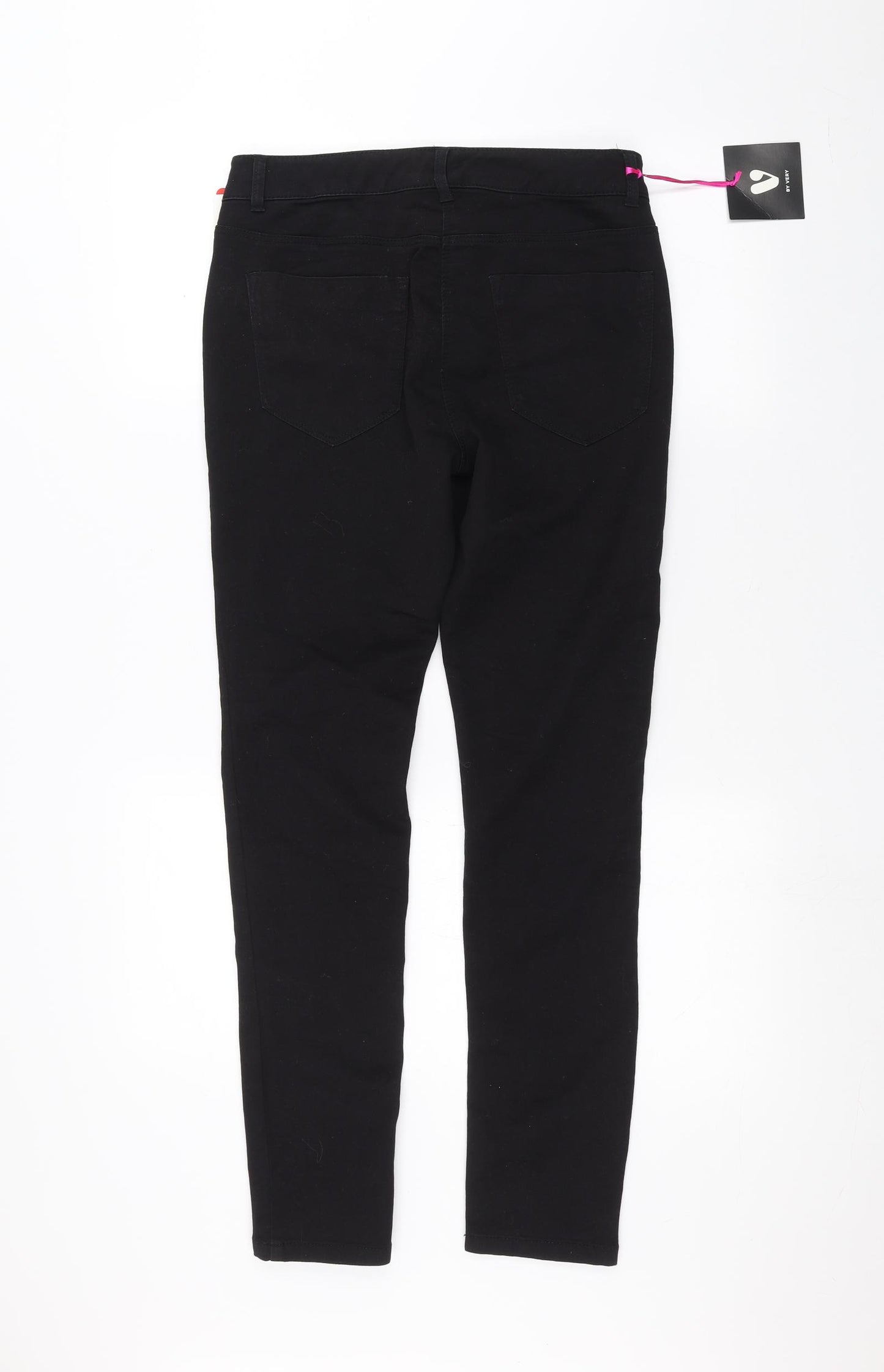 Very Womens Black   Skinny Jeans Size 10 L27 in