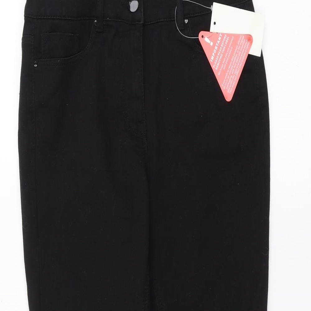 Very Womens Black   Skinny Jeans Size 10 L27 in