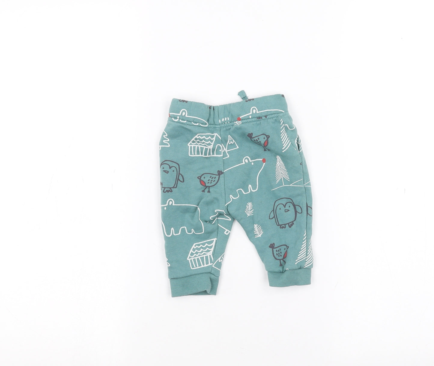 Marks and Spencer Baby Blue   Sweatpants Trousers Size 0-3 Months
