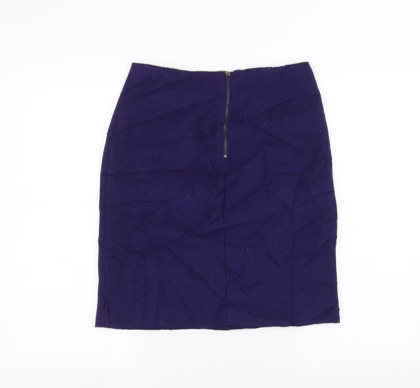 Marks and Spencer Womens Blue   A-Line Skirt Size 8