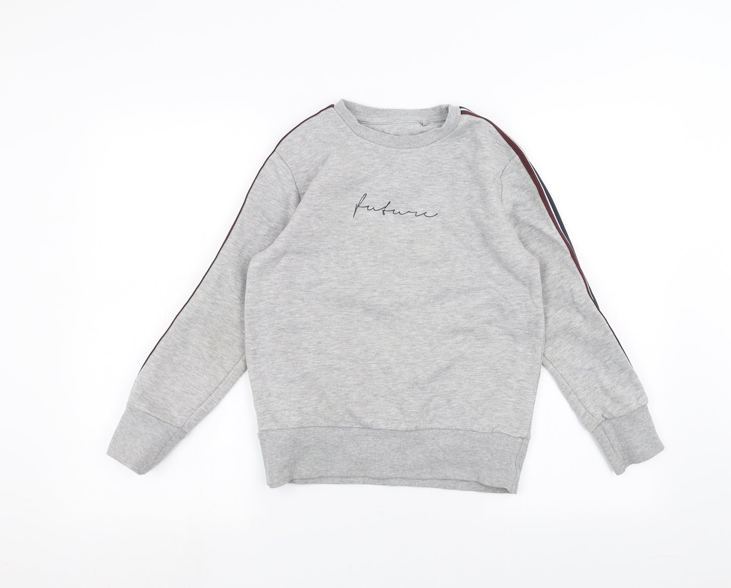 Primark Girls Grey   Pullover Jumper Size 10-11 Years