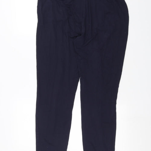 Marks and Spencer Womens Blue   Trousers  Size 14 L24 in