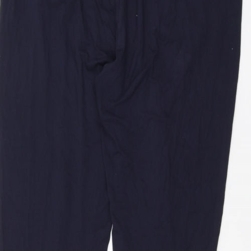 Marks and Spencer Womens Blue   Trousers  Size 14 L24 in