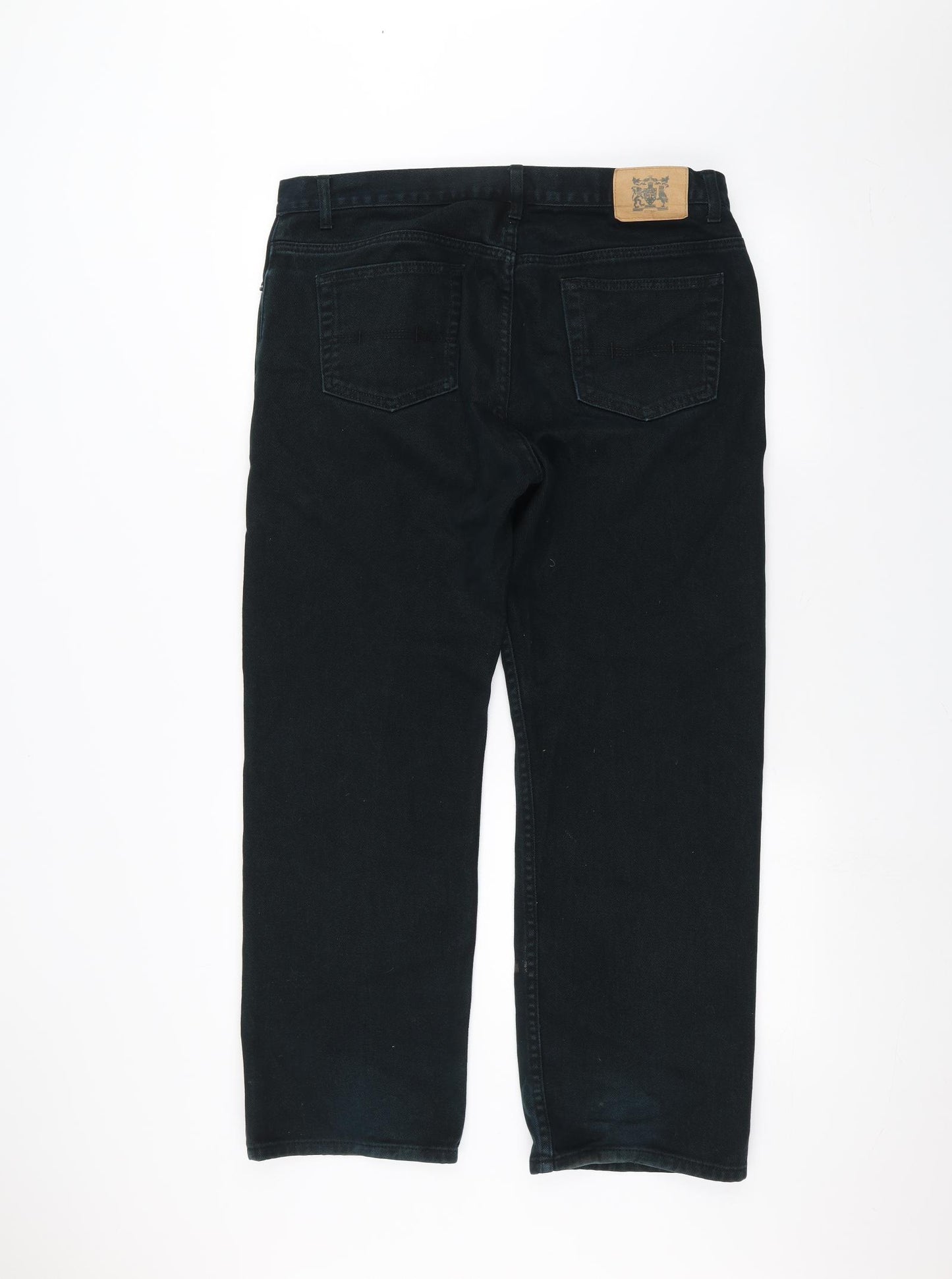 Marks and Spencer Mens Blue  Denim Straight Jeans Size 36 in L30 in