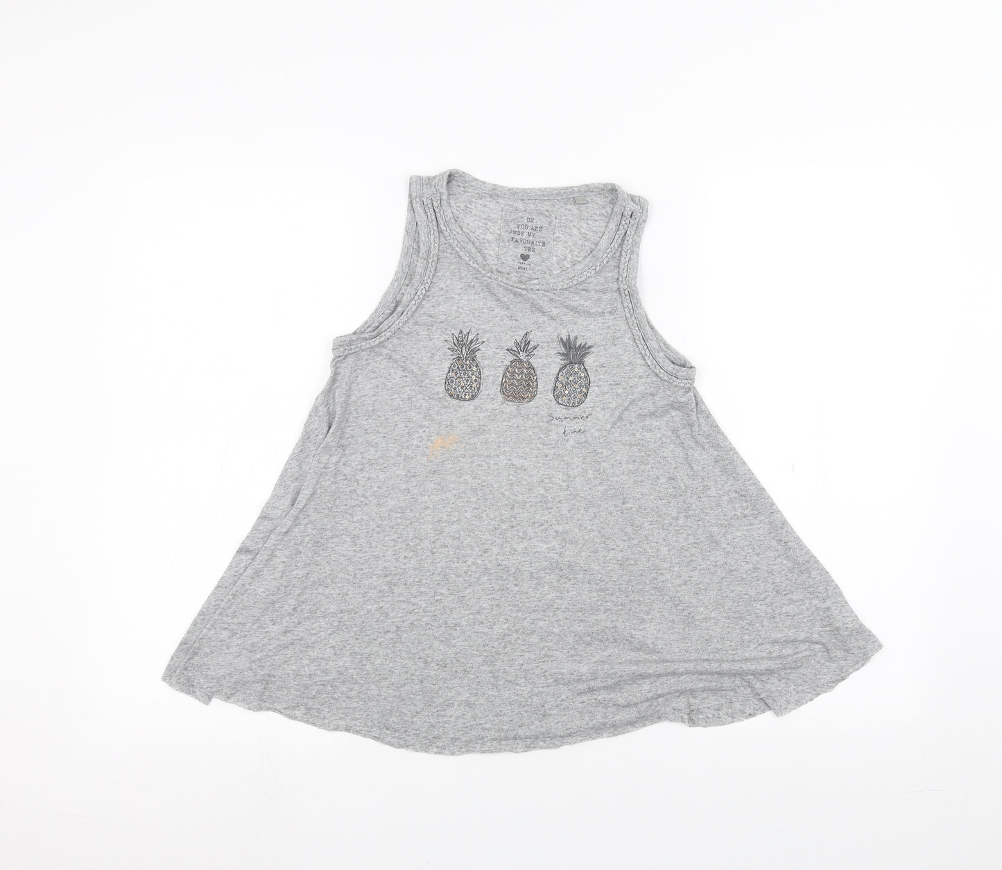 NEXT Girls Grey   A-Line  Size 9 Years