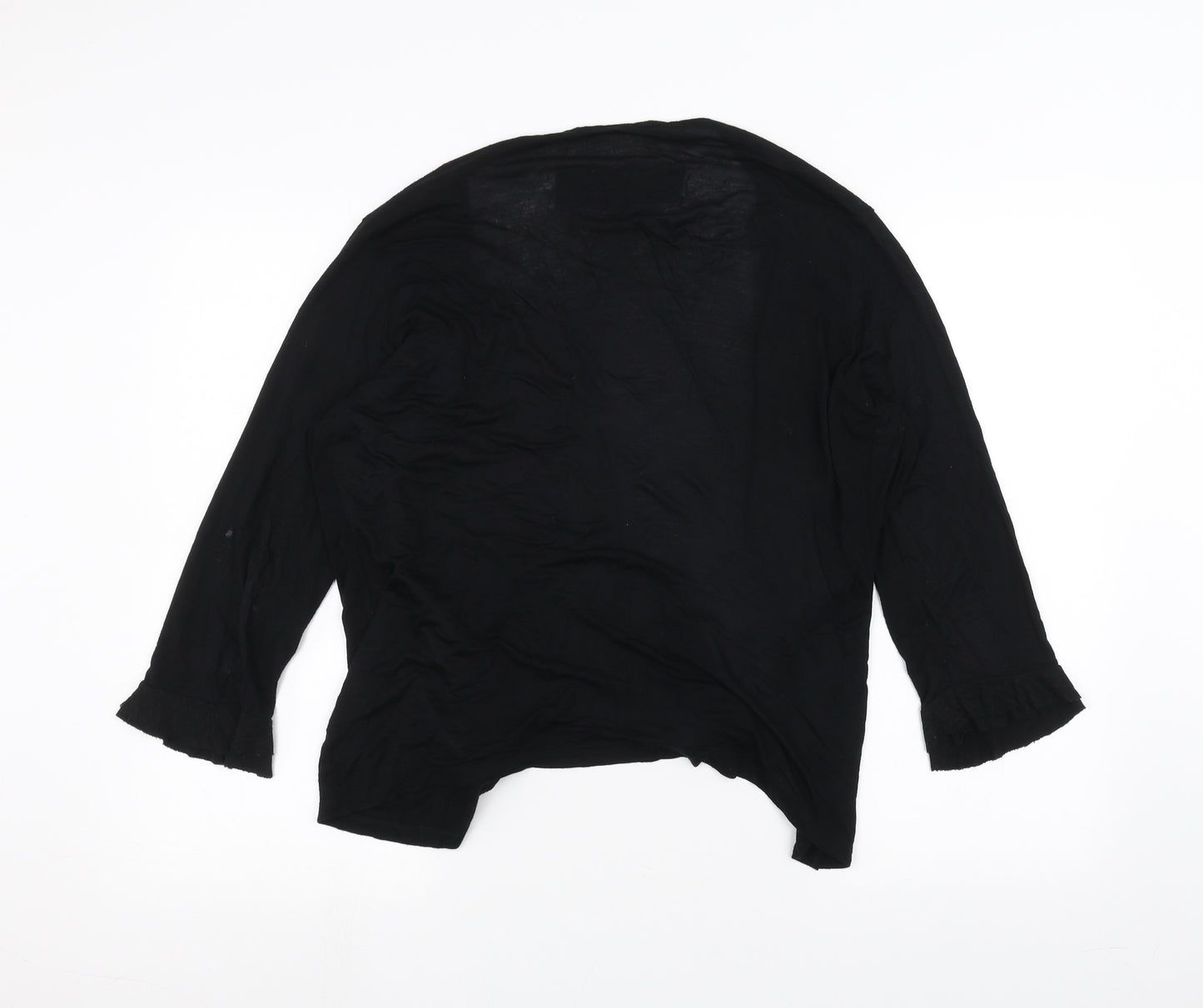 Per Una Womens Black   Cardigan Jumper Size 16