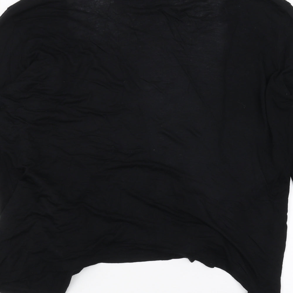 Per Una Womens Black   Cardigan Jumper Size 16