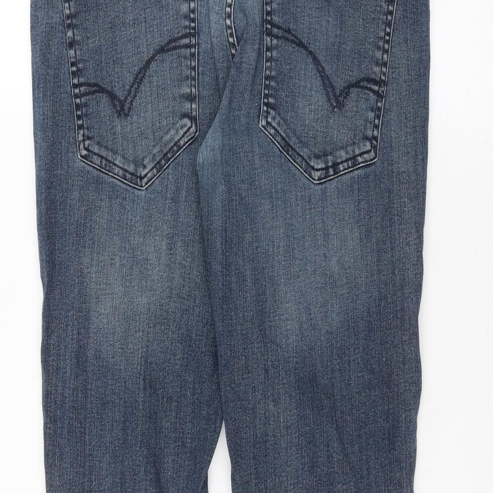 Denim & Co. Mens Blue  Denim Straight Jeans Size 34 in L32 in