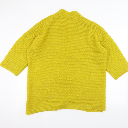 Roman Womens Yellow   Jacket Coatigan Size 12