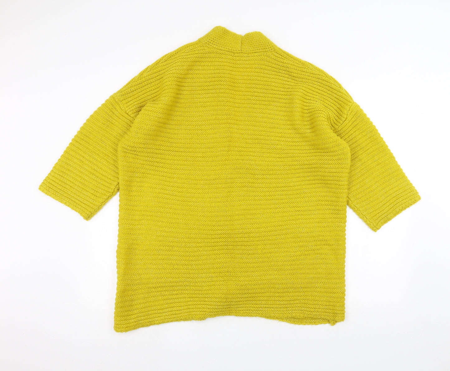 Roman Womens Yellow   Jacket Coatigan Size 12