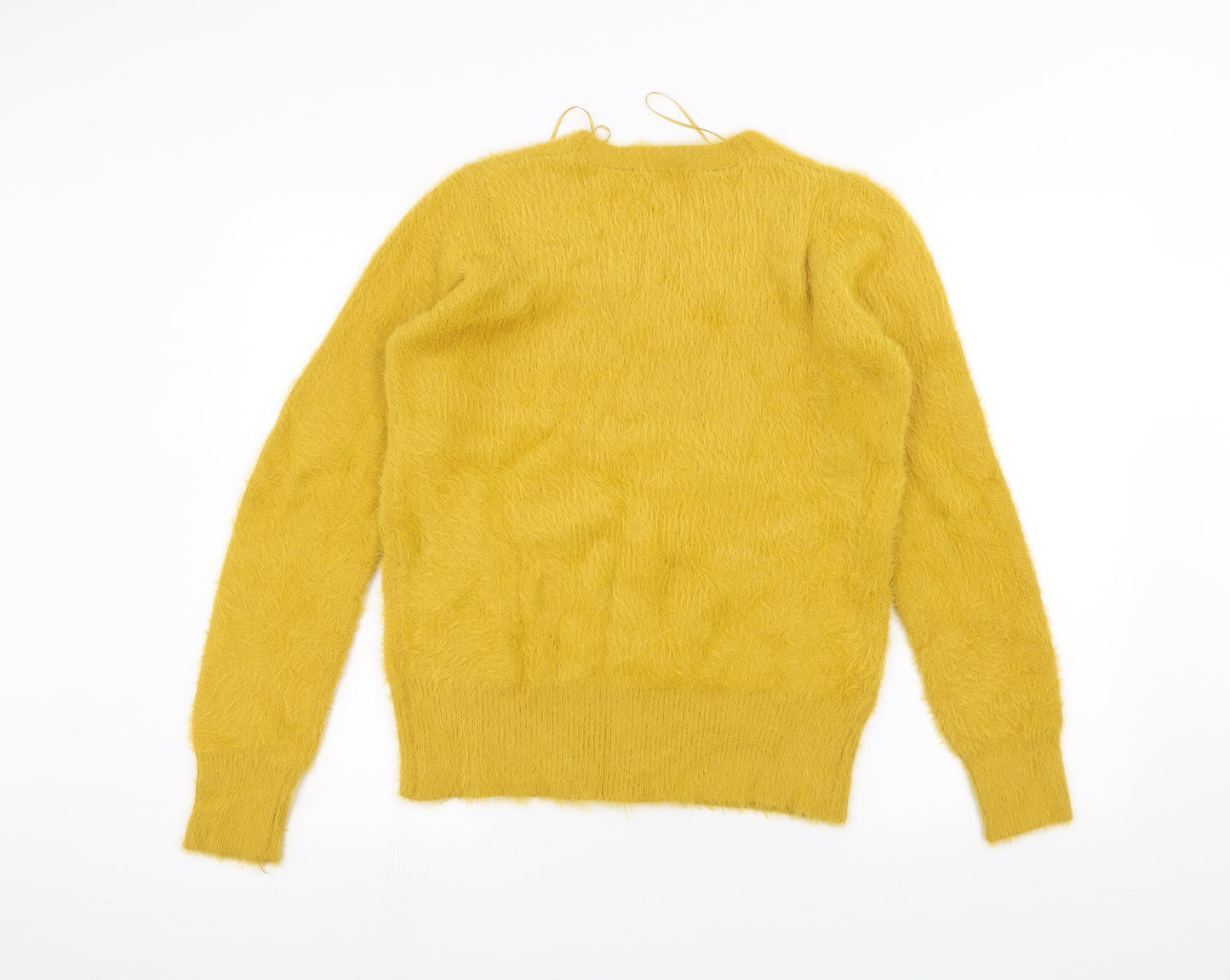 Marks and Spencer Womens Yellow   Pullover Jumper Size M