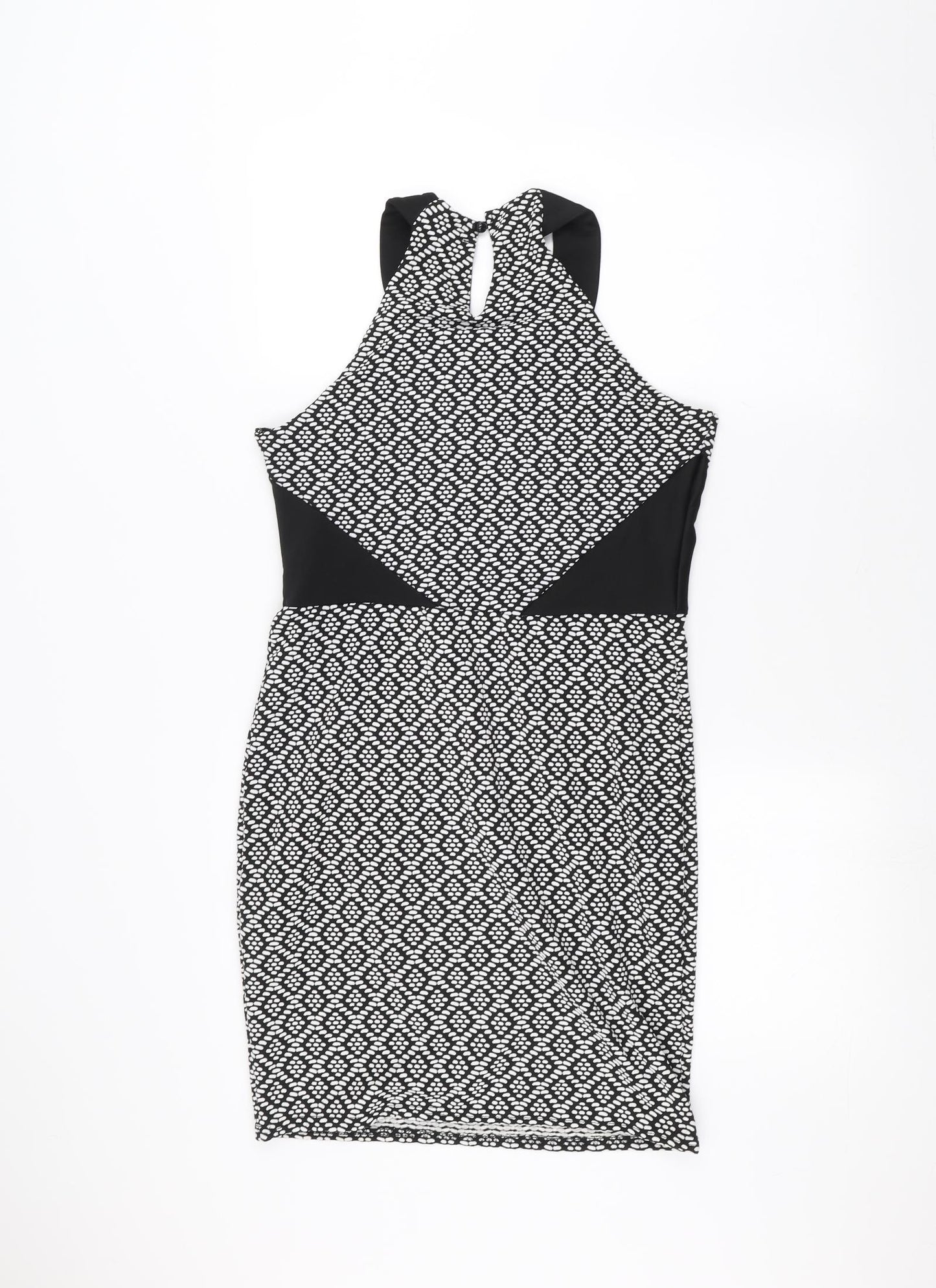 Select Womens Black   Pencil Dress  Size 14