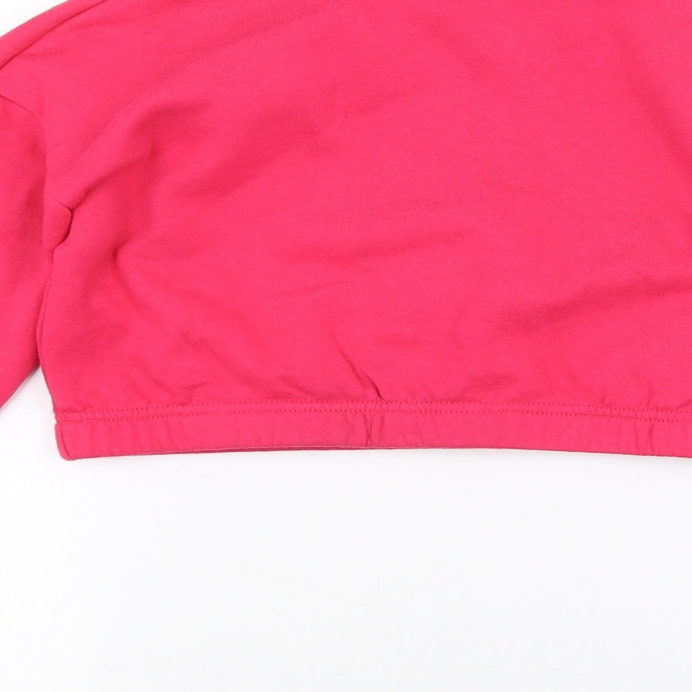 Primark Girls Pink   Pullover Jumper Size 8-9 Years