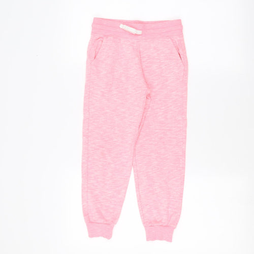 George Girls Pink   Sweatpants Trousers Size 7-8 Years