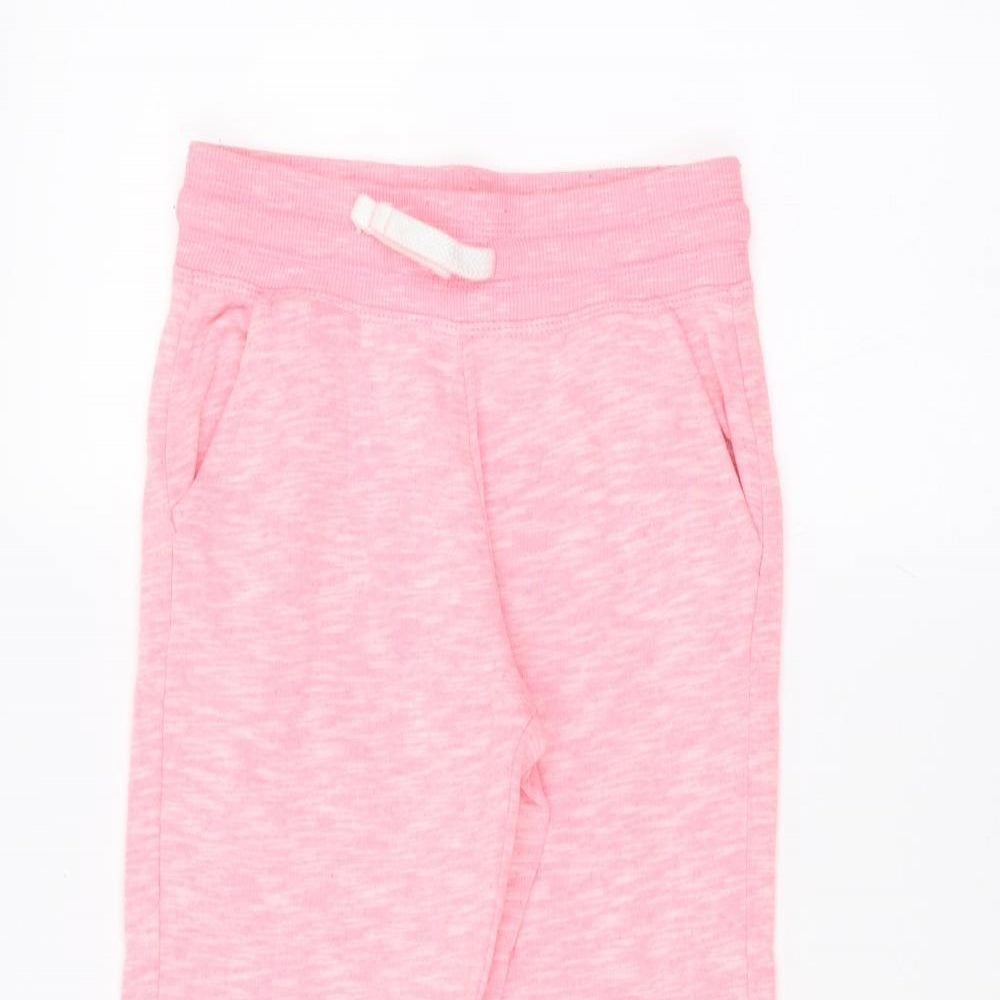 George Girls Pink   Sweatpants Trousers Size 7-8 Years