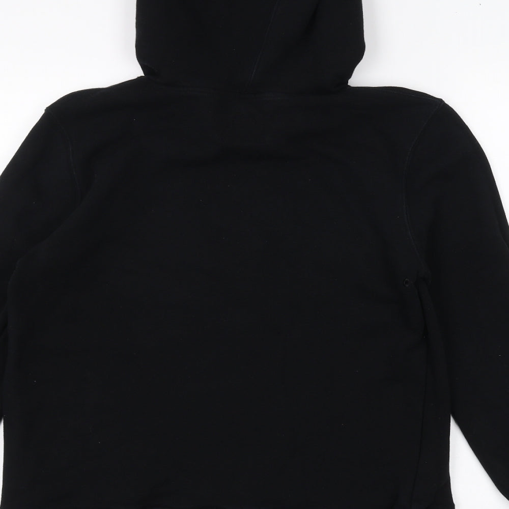 MSFTS Mens Black   Pullover Hoodie Size S