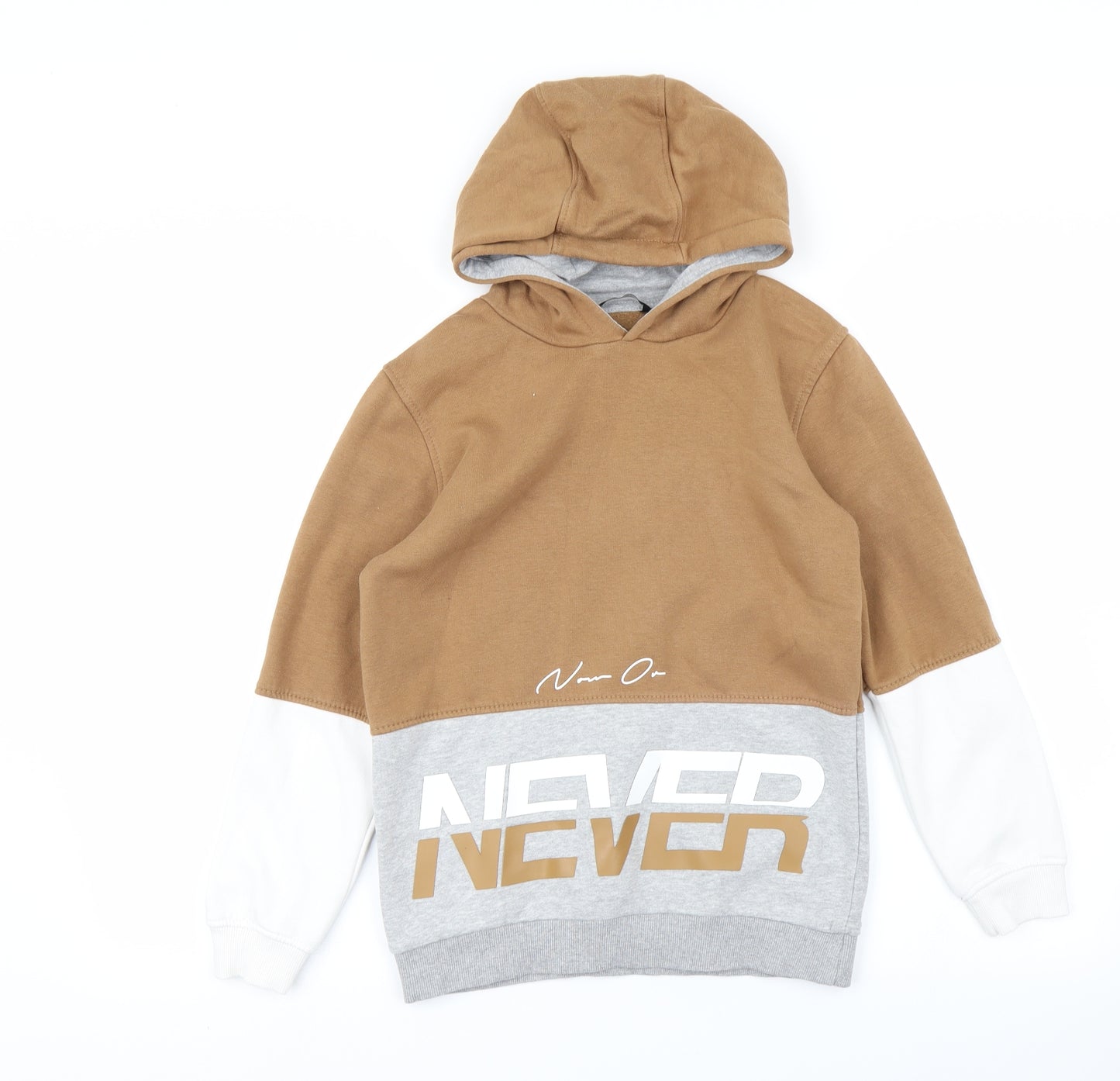 George Girls Brown   Pullover Hoodie Size 10-11 Years  - NEVER