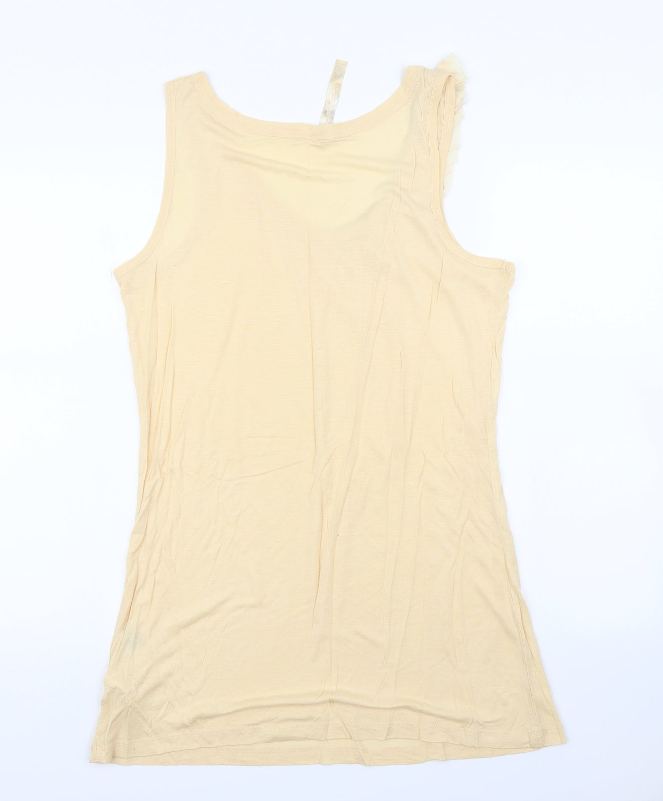 TU Womens Orange   Basic Tank Size 14