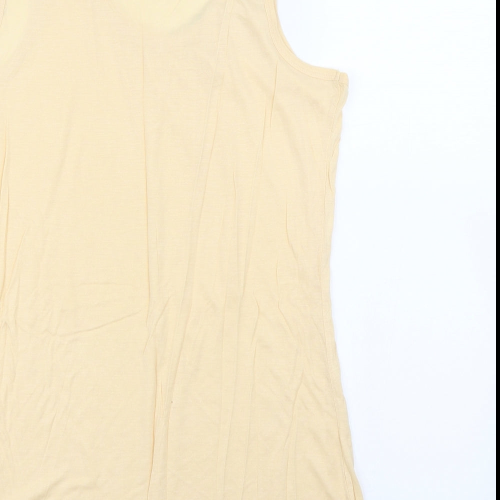 TU Womens Orange   Basic Tank Size 14