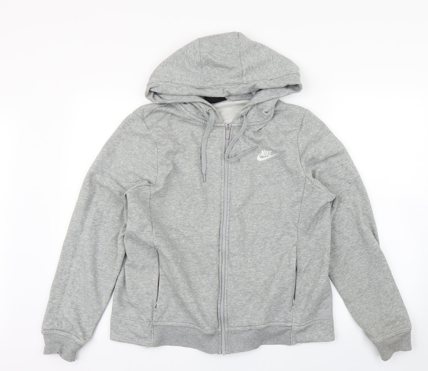 Nike Mens Grey   Full Zip Hoodie Size L