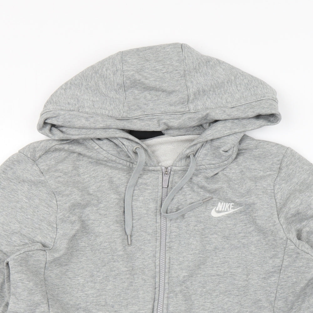 Nike Mens Grey   Full Zip Hoodie Size L