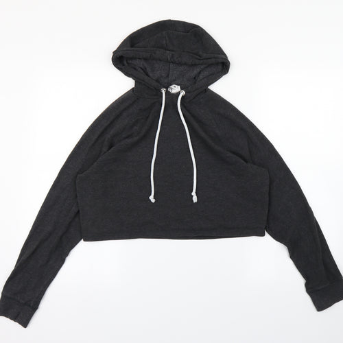 Divided Womens Grey   Pullover Hoodie Size S