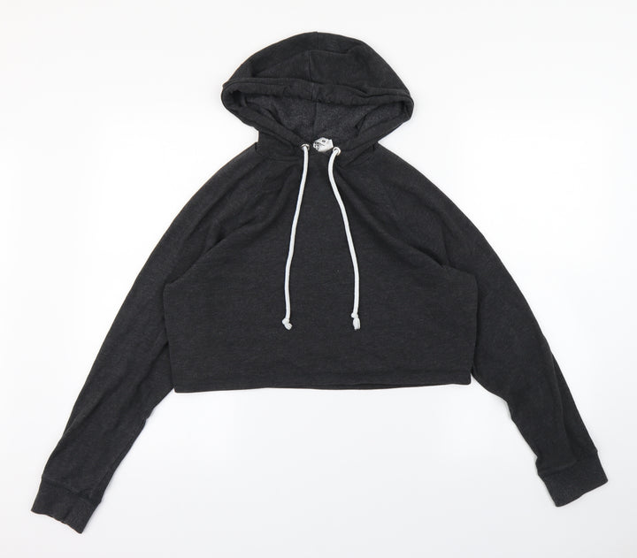 Divided Womens Grey   Pullover Hoodie Size S
