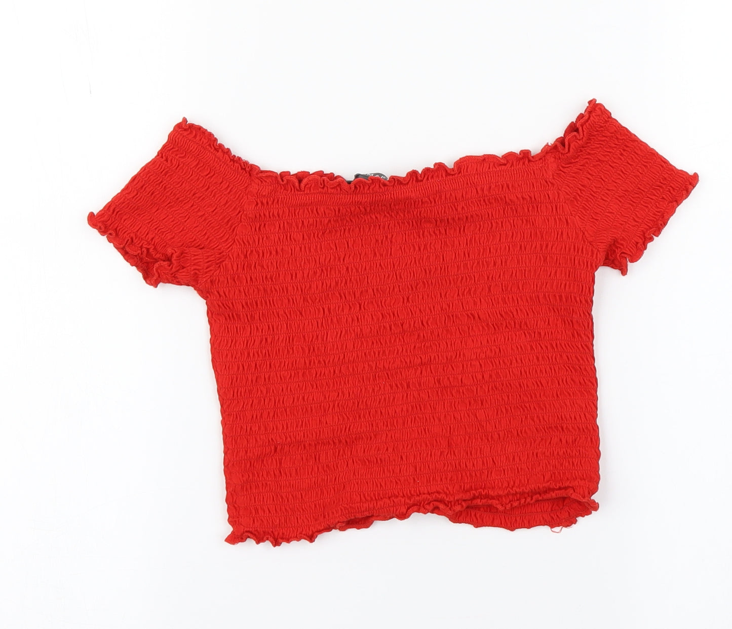 Primark Womens Red   Basic T-Shirt Size S