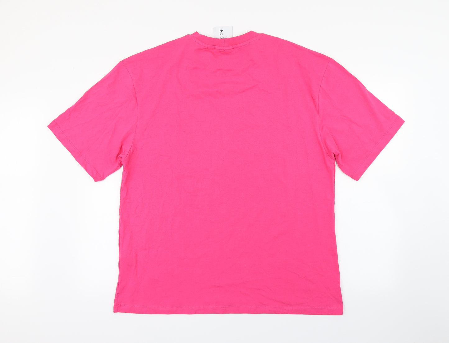 COLLUSION Mens Pink    T-Shirt Size M