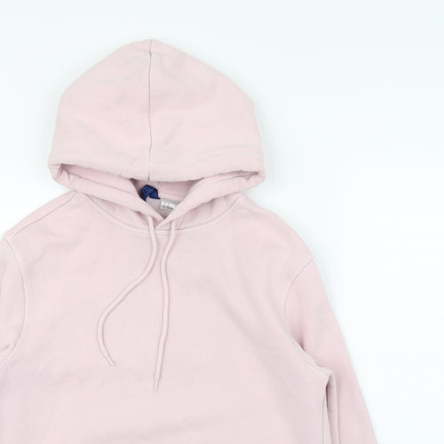 Divided Womens Pink   Pullover Hoodie Size XS