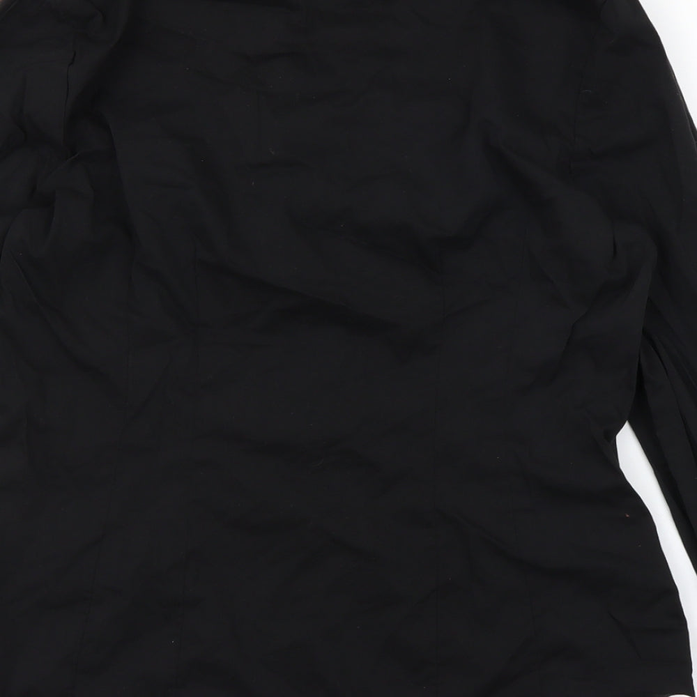Primark Womens Black   Basic Button-Up Size 12