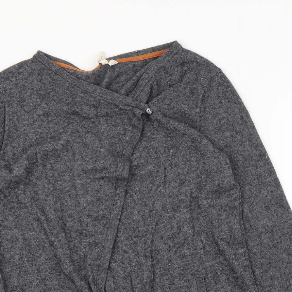 WHIITE STUFF Womens Grey   Cardigan Jumper Size 14