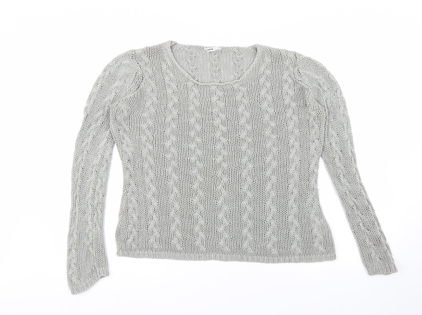 Preworn Womens Grey   Pullover Jumper Size L