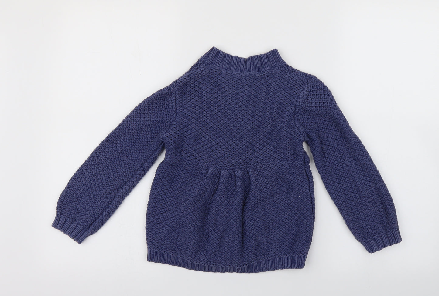 Preworn Womens Purple Floral  Cardigan Jumper Size 40