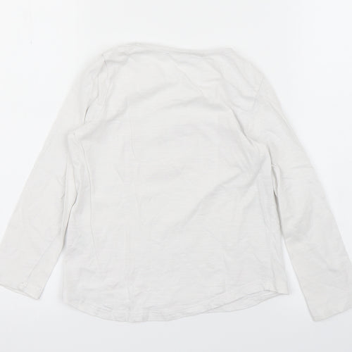 i love girlswear Girls White   Basic T-Shirt Size 7 Years  - girls we are the future