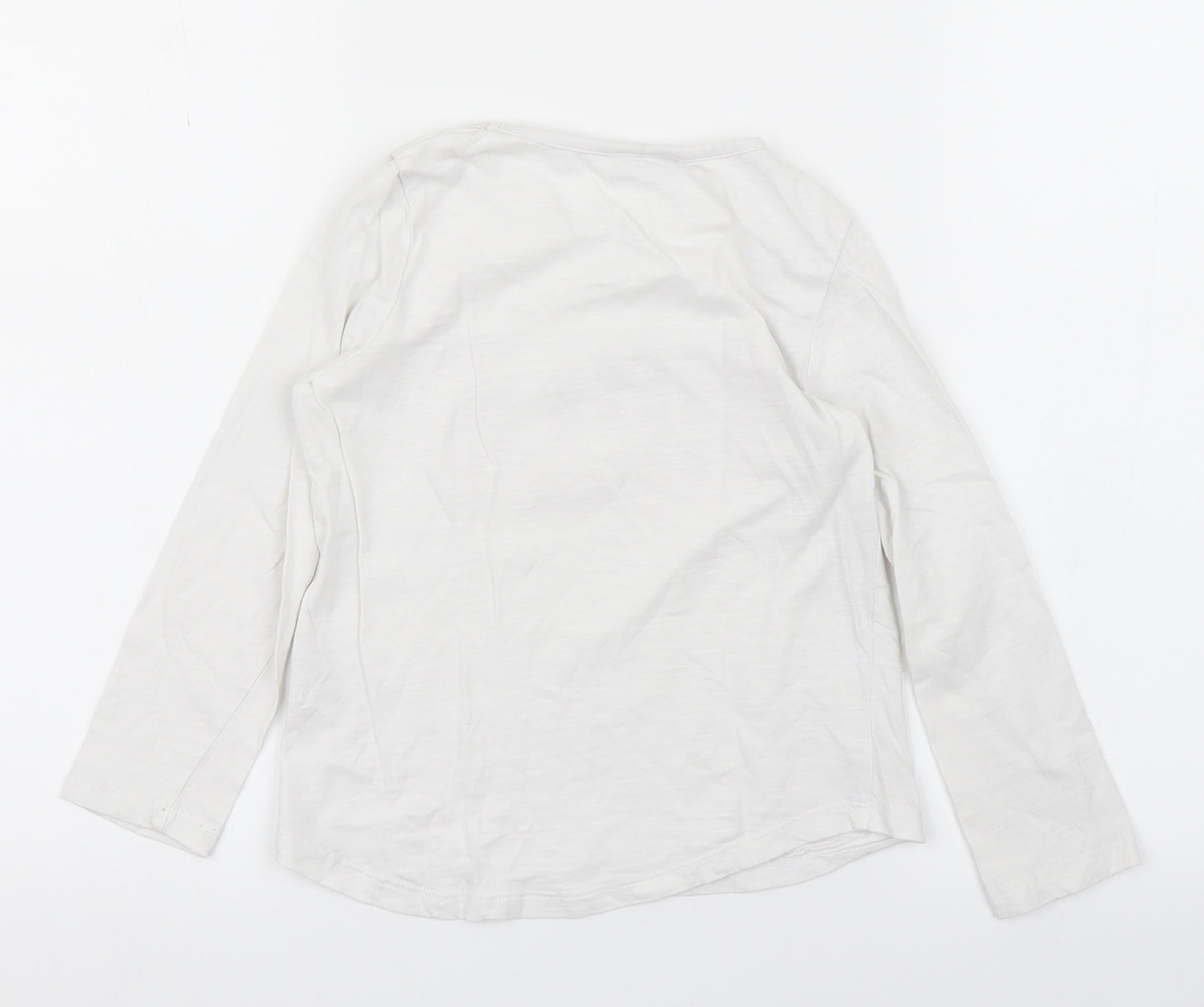 i love girlswear Girls White   Basic T-Shirt Size 7 Years  - girls we are the future