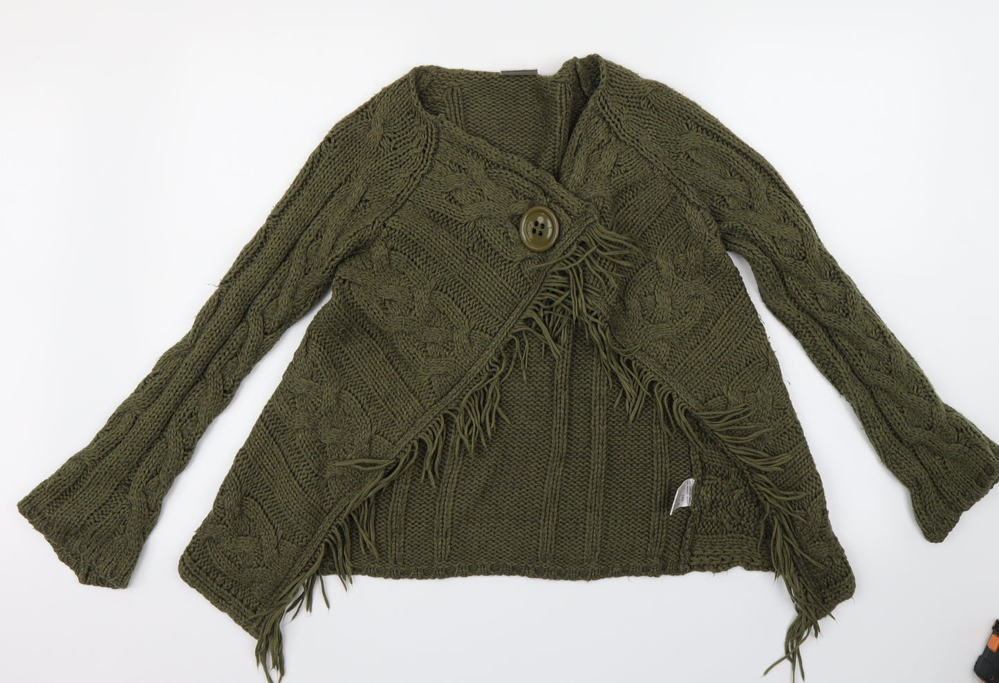 NEXT Womens Green   Cardigan Jumper Size S