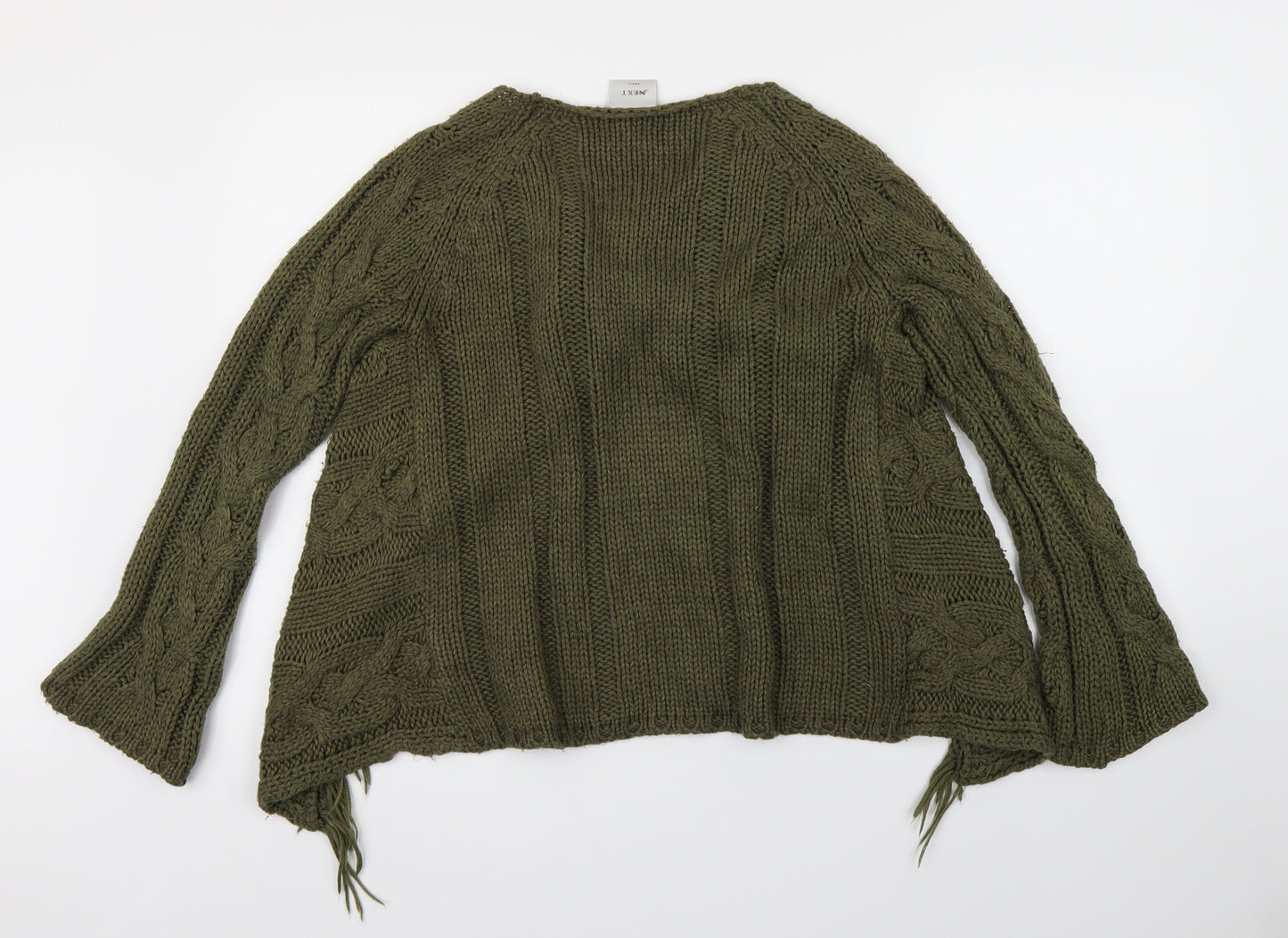 NEXT Womens Green   Cardigan Jumper Size S