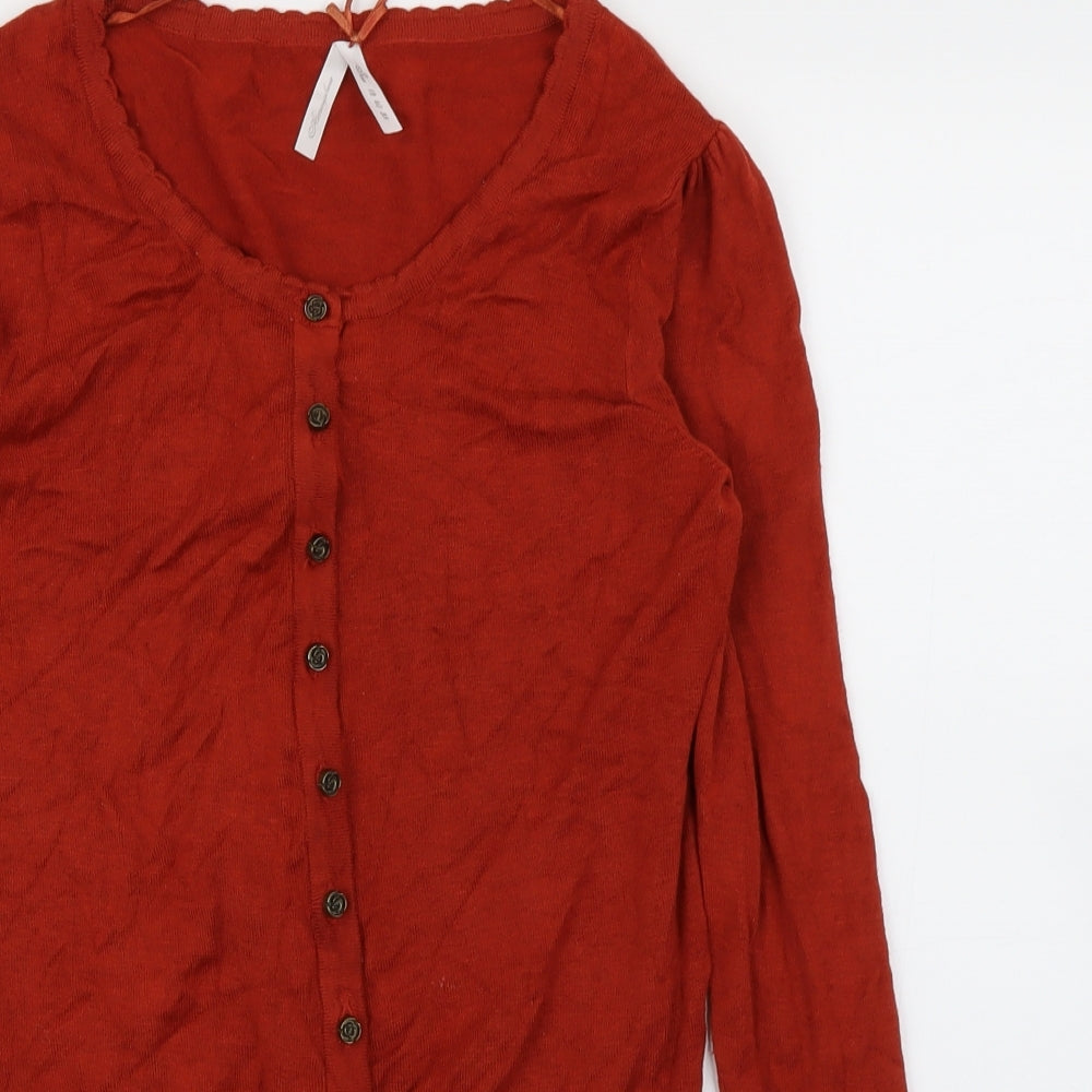 Atmosphere Womens Brown   Cardigan Jumper Size 12