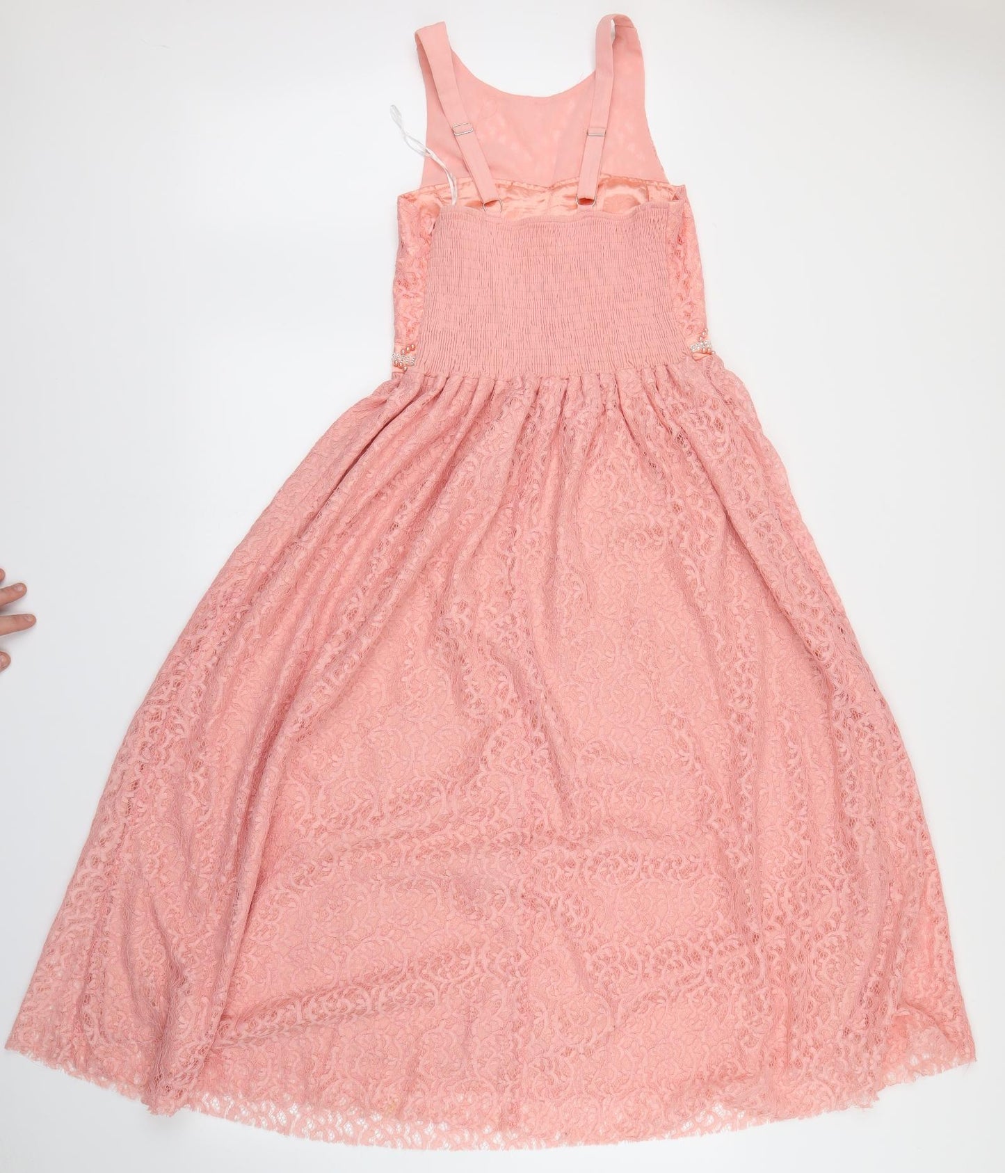 Novo Style Womens Pink Floral  A-Line  Size 14