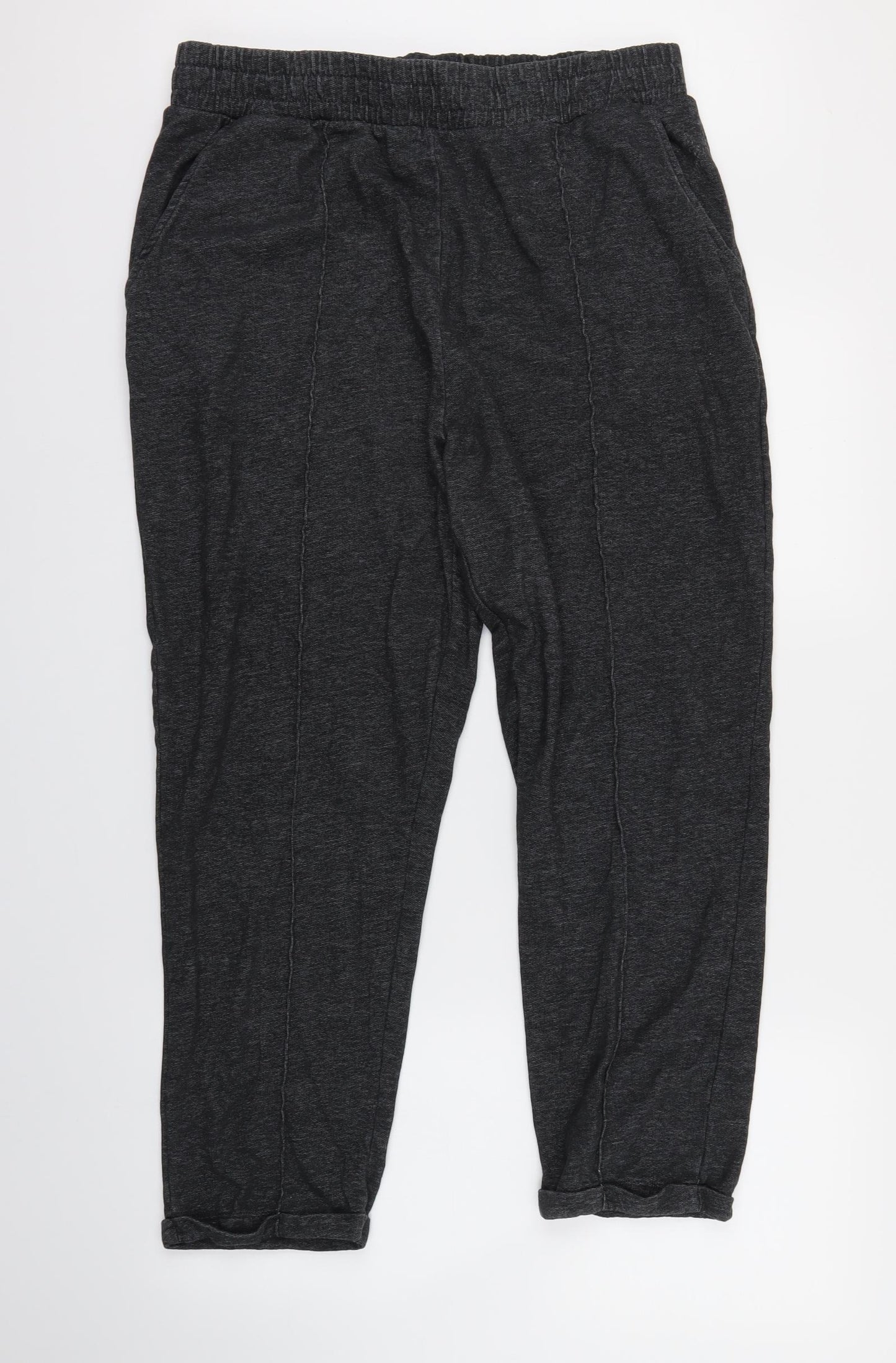 George Mens Grey   Jogger Trousers Size L L23 in